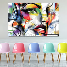 Kaleidoscope Expression Captured - NicheCanvas