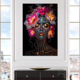 The Blooming Shaman - TooplesArt - NicheCanvas