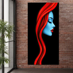Blueblood Siren - TooplesArt - NicheCanvas