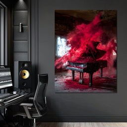 Explosive Sonata of Wild Roses - NicheCanvas