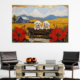 Puppy Adventures - NicheCanvas