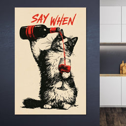 The Cat Who Had Enough - NicheCanvas
