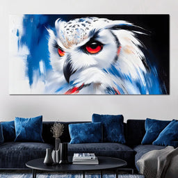 Majestic Watchful Plumes - NicheCanvas