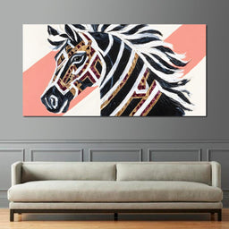 Majestic Mosaic Stripes - Alicia Smith - NicheCanvas