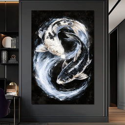 Circular Currents Of The Dual Spirit - NicheCanvas