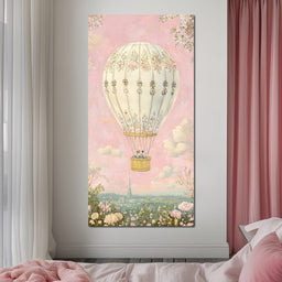Whimsical Ballad of Airborne Dreams - NicheCanvas