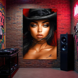 Infinite Allure Portrait - NicheCanvas