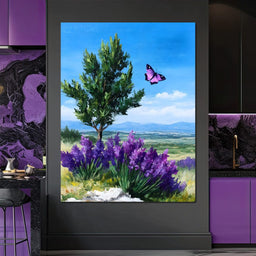 Butterfly Meadow Bliss - NicheCanvas