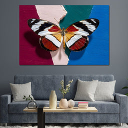 Butterfly Colorblock Flight - NicheCanvas