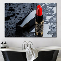 Elegance of Midnight Lipstick - NicheCanvas
