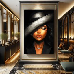 Enigmatic Elegance Unveiled - NicheCanvas