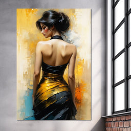 Female Portrait 295 - Johanjjf - NicheCanvas