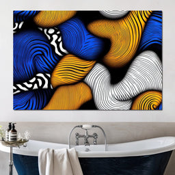 Hypnotic Color Swirl - TooplesArt - NicheCanvas