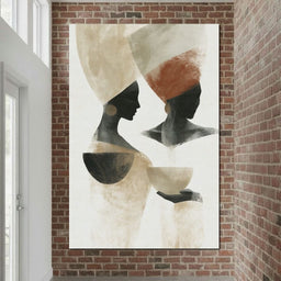 Two Souls Sharing A Morning Ritual - NicheCanvas