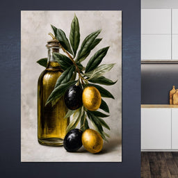 Harvest From The Mediterranean Grove - NicheCanvas