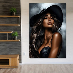 Elegance of Nightfall - NicheCanvas