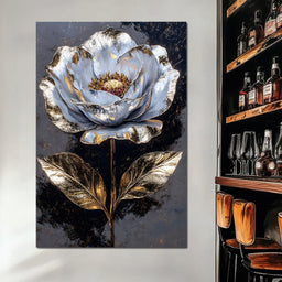 Golden Petal Radiance Symphony - NicheCanvas