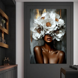 Golden Petals of Grace - Cole Williams - NicheCanvas