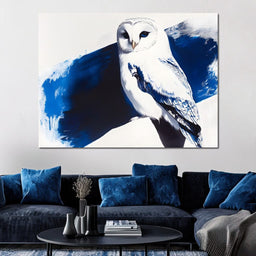 Owl Of The Celestial Night - NicheCanvas