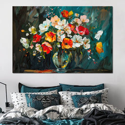 Vibrant Petals & Flowers - NicheCanvas