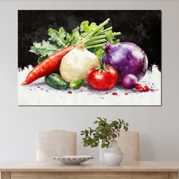 Fresh Veggies Harvest - NicheCanvas