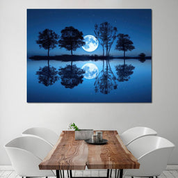 Moonlit Tranquility - TooplesArt - NicheCanvas