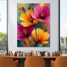 Radiant Petals of Summer Joy - NicheCanvas