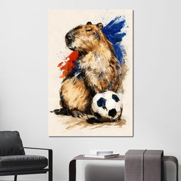 The Champion of the Riverbank - NicheCanvas