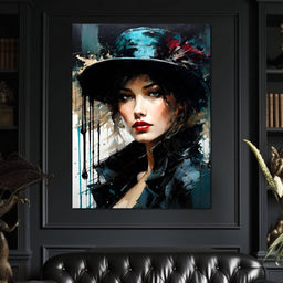 Female Portrait 0055 - Vizahn Burger - NicheCanvas