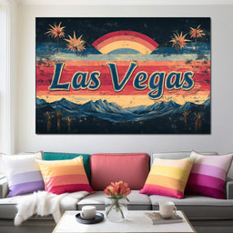 Las Vegas Desert Dreams - NicheCanvas