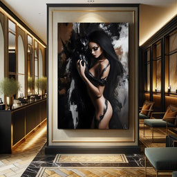 Enigmatic Embrace Essence - NicheCanvas