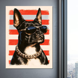 Coolest Canine On The Block - NicheCanvas