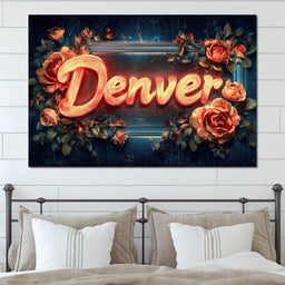 Denver Glow - NicheCanvas