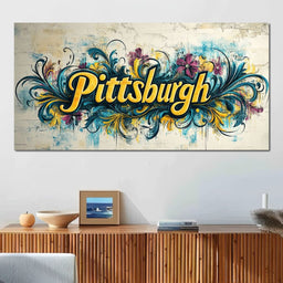 Pittsburgh Mural - NicheCanvas