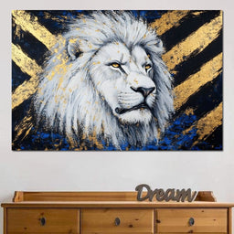 Majestic Lion Monarch Roar - Alicia Smith - NicheCanvas