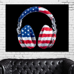 Patriotic Beats of Freedom Sound - NicheCanvas
