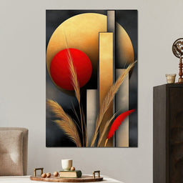 Sunset Geometry - TooplesArt - NicheCanvas