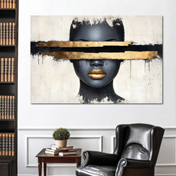 Golden Silence Enigma - NicheCanvas