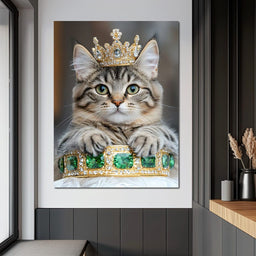 Regal Feline - NicheCanvas