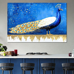 Royal Plumes Celestial Enchantment - NicheCanvas