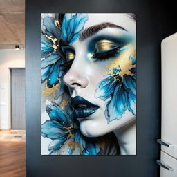 Blue Whisper - Johanjjf - NicheCanvas