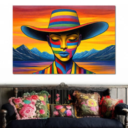 Prismatic Reflection - TooplesArt - NicheCanvas