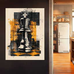 King of Abstract Warfare - NicheCanvas