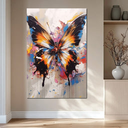 Psychedelic Lepidoptera - NicheCanvas
