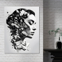 Female Portrait 321 - Johanjjf - NicheCanvas