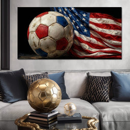 National Soccer Pride - NicheCanvas
