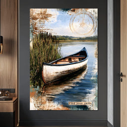 Silent Waters Await The Explorer - NicheCanvas