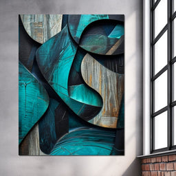 Colorful Modern Art 037 - Johanjjf - NicheCanvas