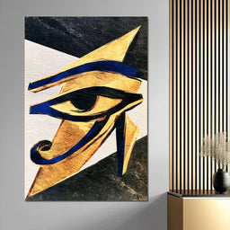 Ancient Golden Sight Of Protection - NicheCanvas