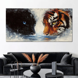 Feline Reflection Harmony - NicheCanvas